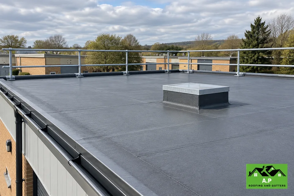 Commercial roof detail